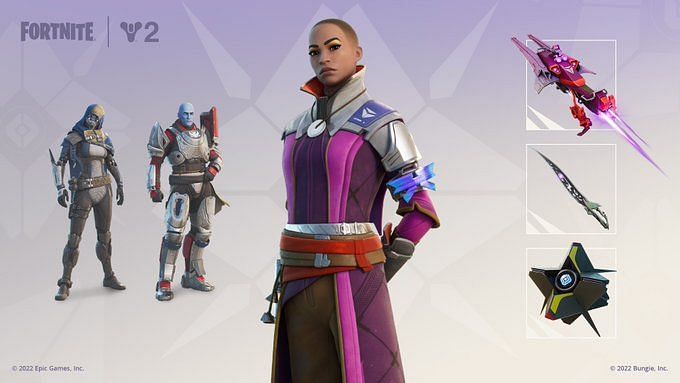 Fortnite x Destiny 2 collab brings three new skins to the game