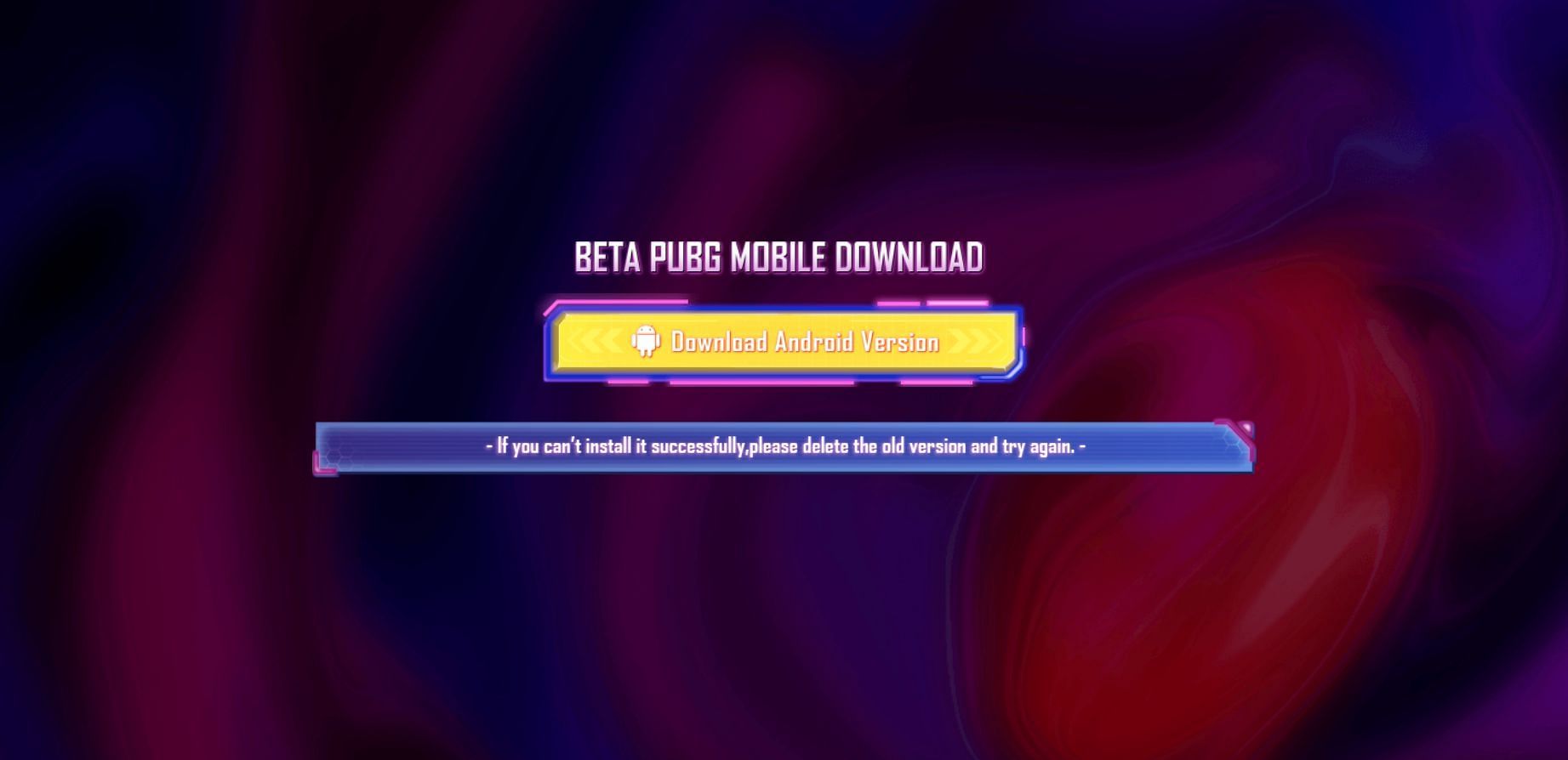PUBG Mobile beta download link (Image via Garena)