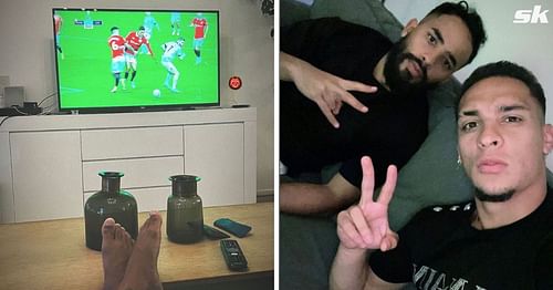 The Manchester United target is enjoying their clash with Liverpool