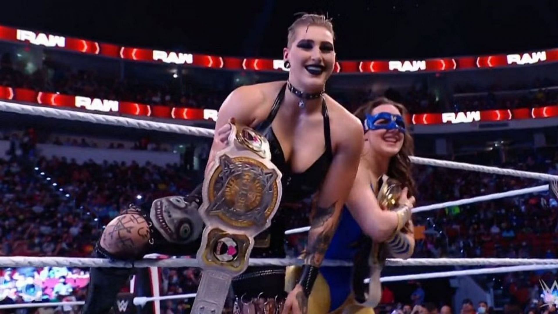 A thief stole Rhea Ripley&#039;s gear and Women&#039;s Tag Team Championship belt in 2020