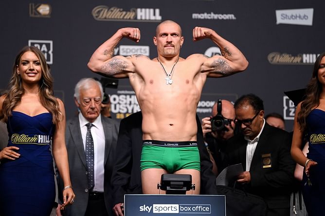 Oleksandr Usyk in phenomenal shape ahead of rematch against Anthony Joshua