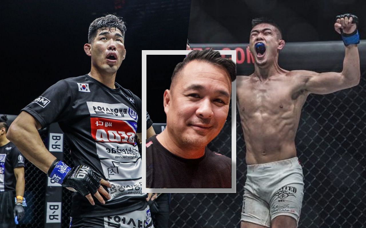 Ken Lee (C) believes Christian Lee (R) will know what to do when he faces Ok Rae Yoon (L) at ONE 160. | [Photos: ONE Championship]