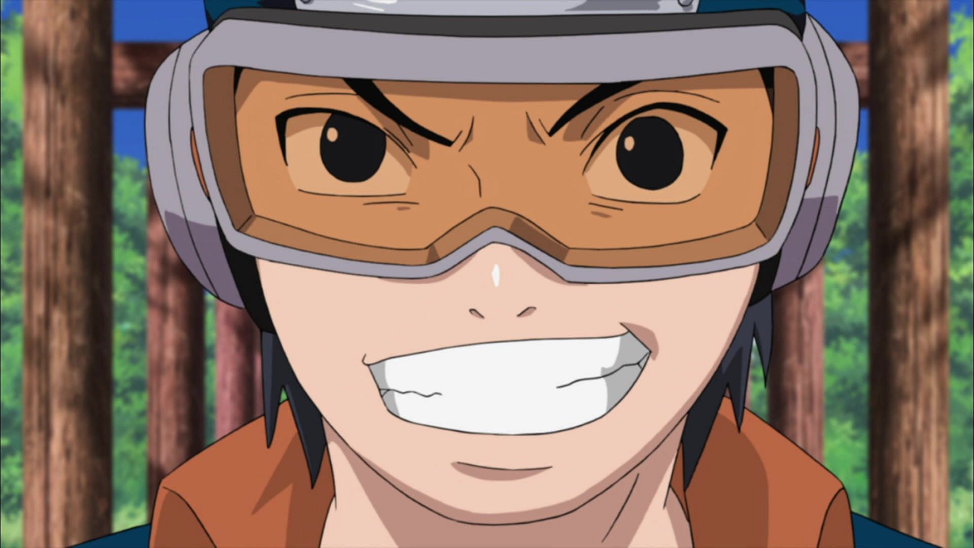 Obito using his goggles (Image via Toei Animation)