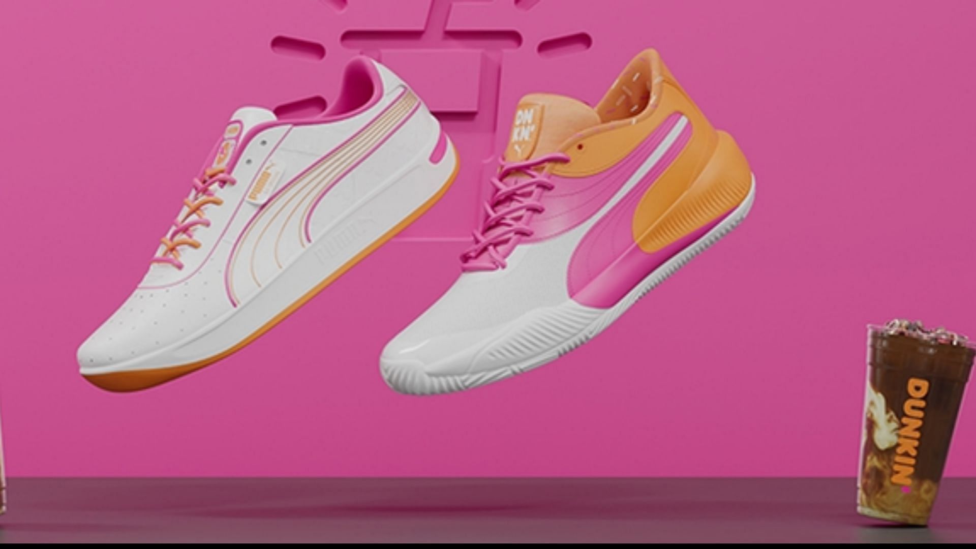Dunkin Iced-coffee inspired GV special shoes (Image via Puma)
