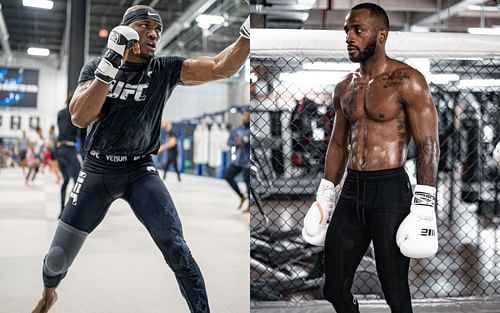 Kamaru Usman and Leon Edwards (images courtesy of @usman84kg and @leonedwardsmma Instagram)