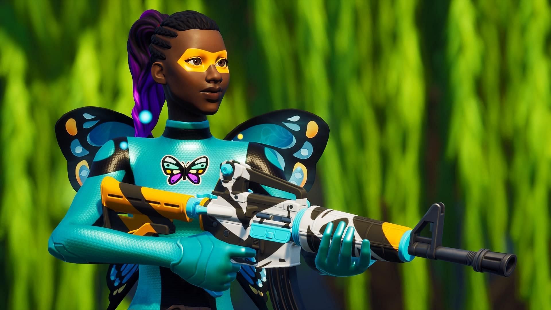 Backlash is one of the most popular Fortnite skins in the current season (Image via Epic Games)