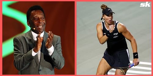 Pele heaps praise on compatriot Beatriz Haddad Maia