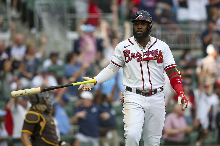 Marcell Ozuna, Atlanta Braves outfielder, arrested on domestic violence  charges, police say