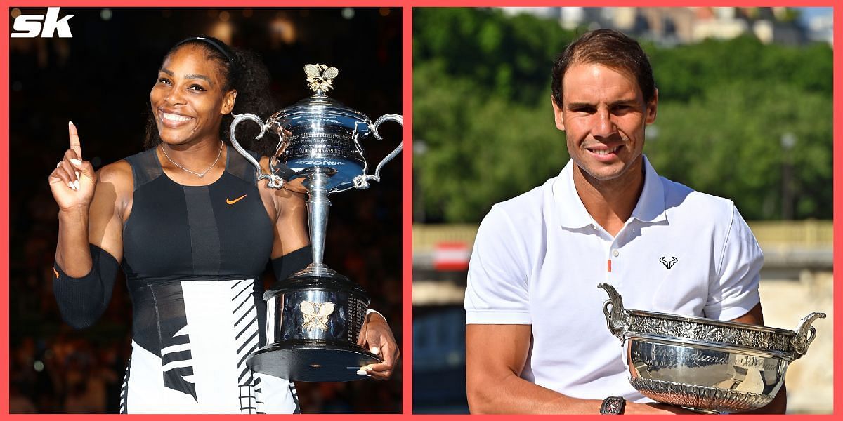 Serena Williams and Rafael Nadal have won over 20 Majors in the Open Era.