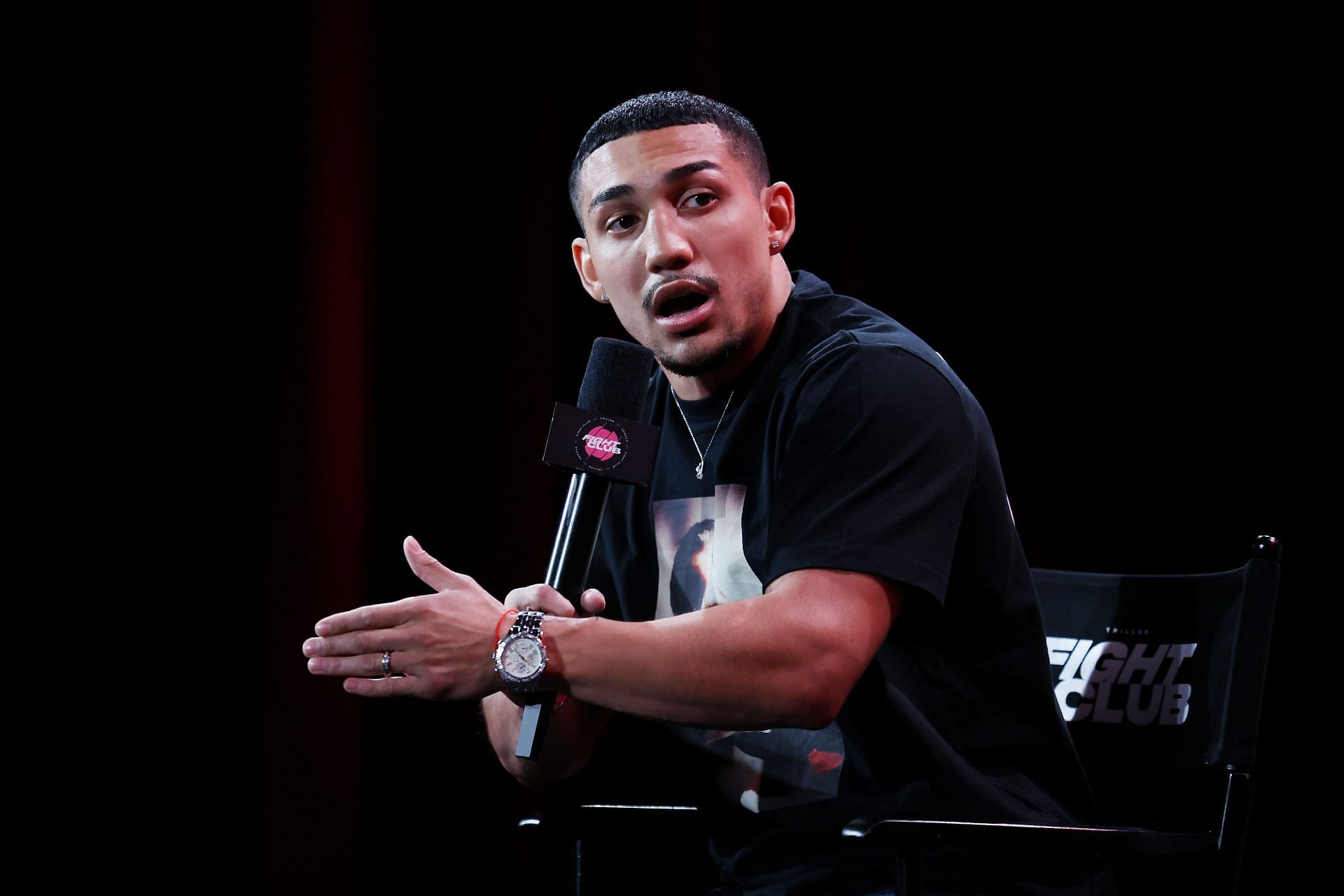 Teofimo Lopez (pictured) is set to face Pedro Campa this weekend.