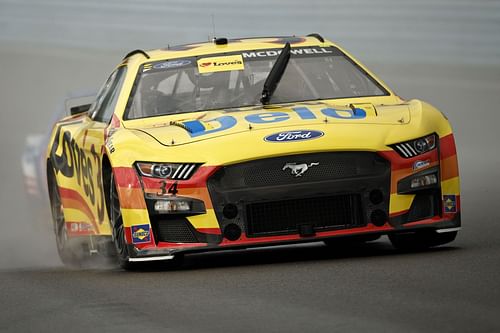 Michael McDowell drives during the 2022 NASCAR Cup Series Go Bowling at The Glen at Watkins Glen International in Watkins Glen, New York. (Photo by Chris Graythen/Getty Images)