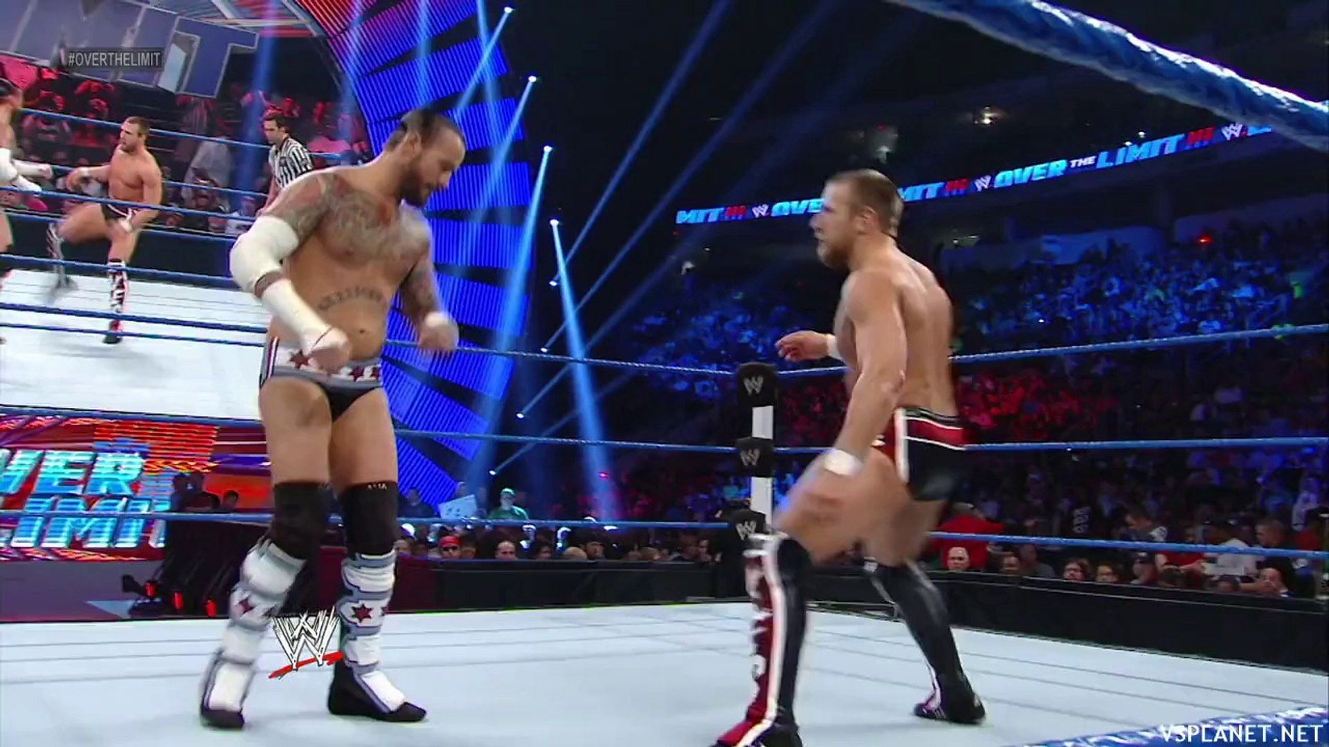 Bryan Danielson and CM Punk competed at Over the Limit in 2012