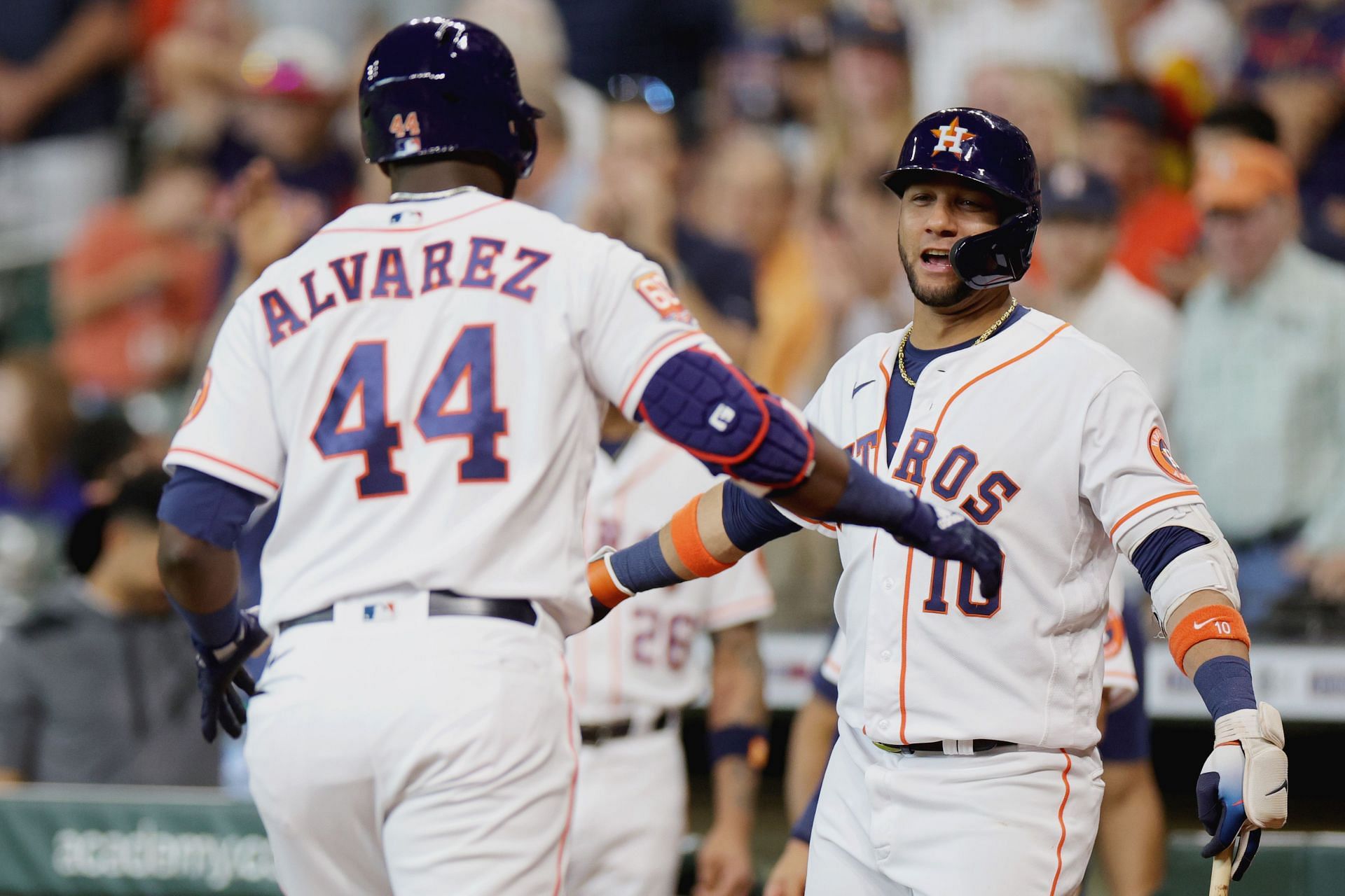 One of my favorite Astros, Yordan Alvarez🔥⚾️🧡💙 #44 #stilltippinon44