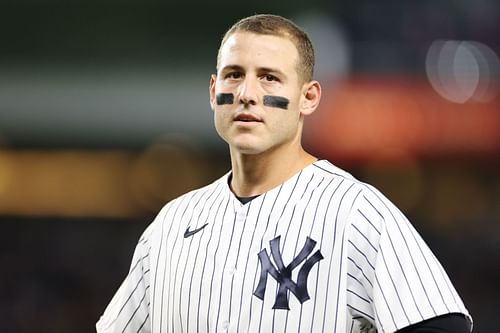 Anthony Rizzo of the Yankees in Tuesday's game versus the Rays