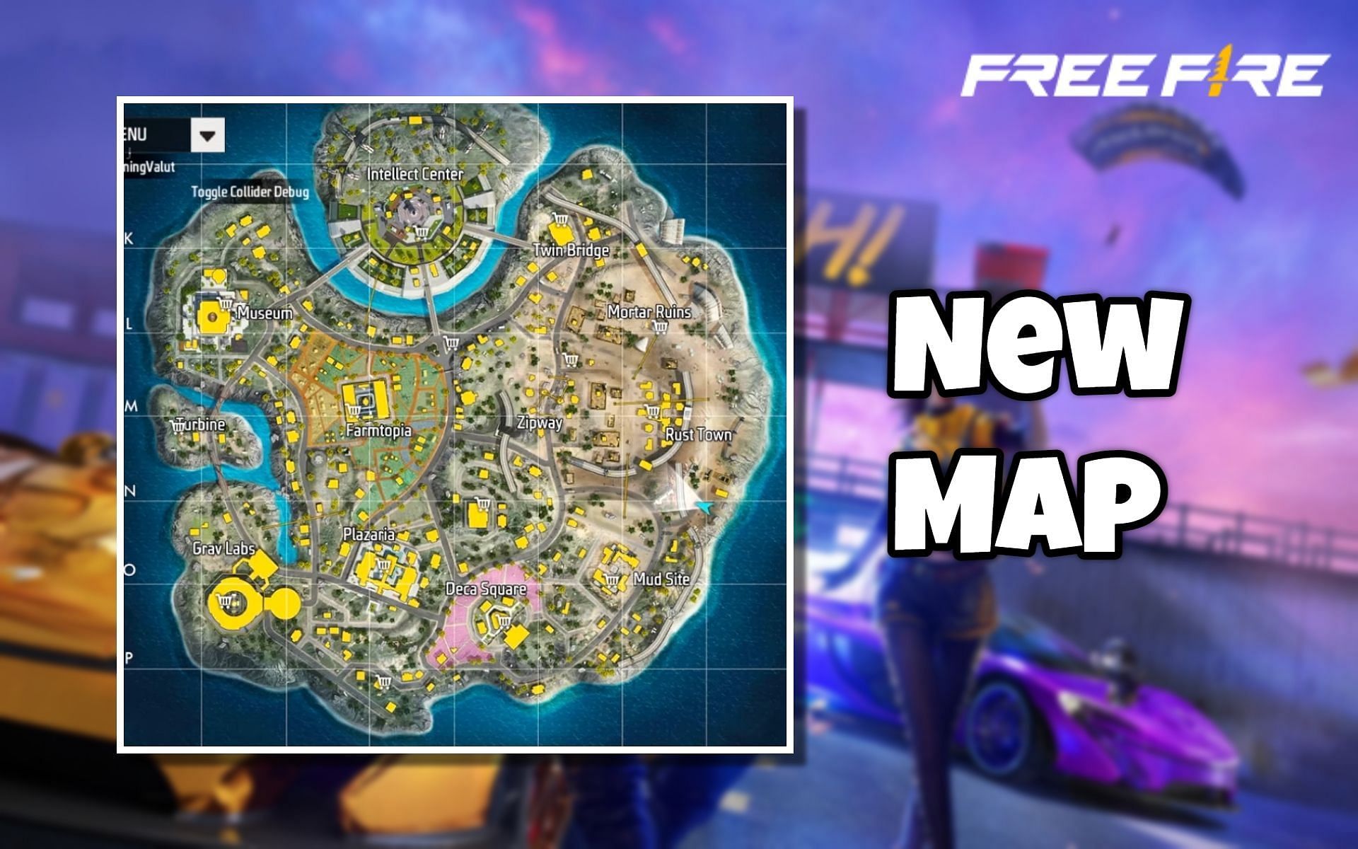 Nexterra is the new map that is all set to be added into the game (Image via Sportskeeda)