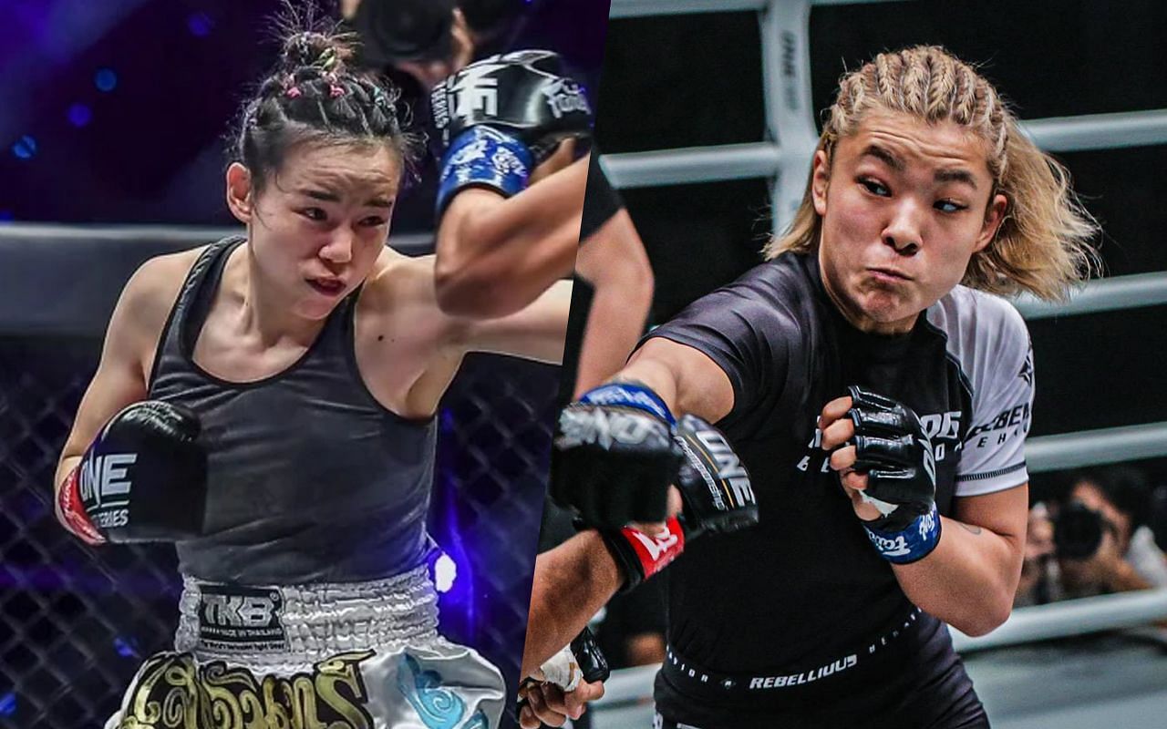 Lin Heqin (left) and Itsuki Hirata (right). [Photo: ONE Championship]