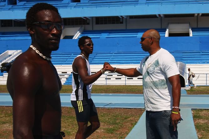 Cuban Olympians Anier Garcia and Yoandri Betanzos appointed coaches in IIS Track and Field program