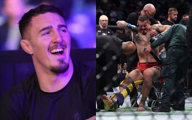 "He had us in the first half" - Fans take to Tom Aspinall's sense of humor after he hilariously compares Curtis Blaydes loss to his sex life