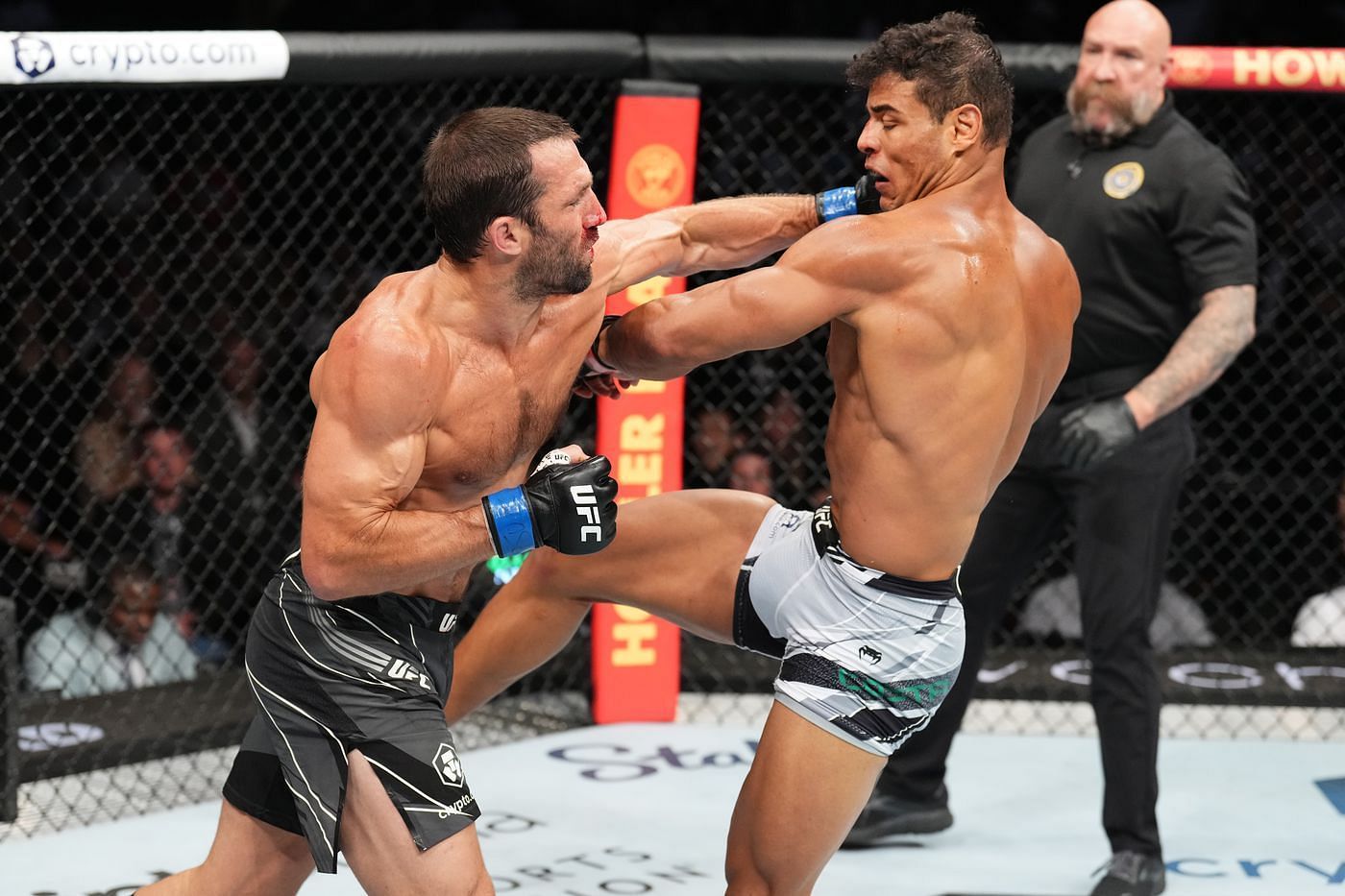 Despite his best efforts, Luke Rockhold came up short in his big return bout against Paulo Costa