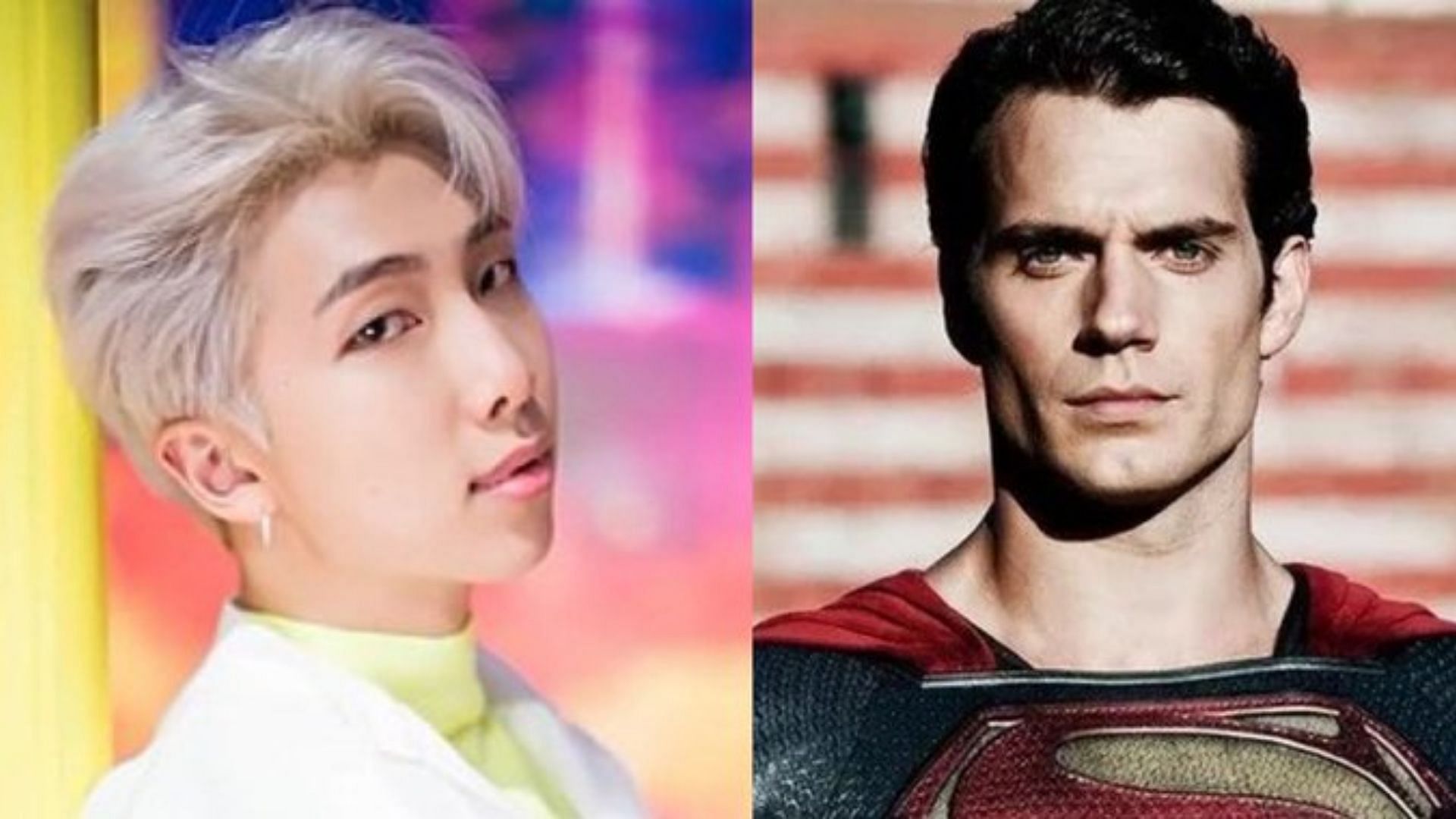 BTS&#039; RM topples Henry Cavill to win the title of the most Handsome man (Image via Twitter/ @ThePollLady)