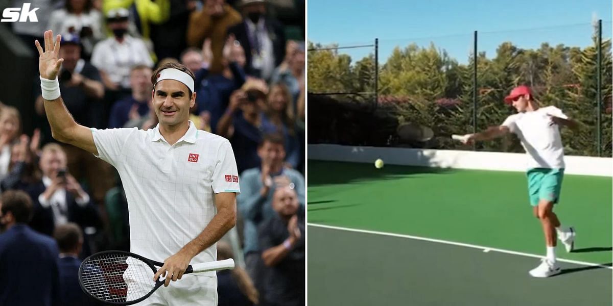 Roger Federer resumes training ahead of his comeback to the tour