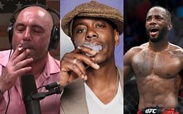 "Joe is driving his Tesla, Chappelle in the front seat" - Leon Edwards recalls "mad night" hanging out and smoking weed with Joe Rogan and Dave Chappelle