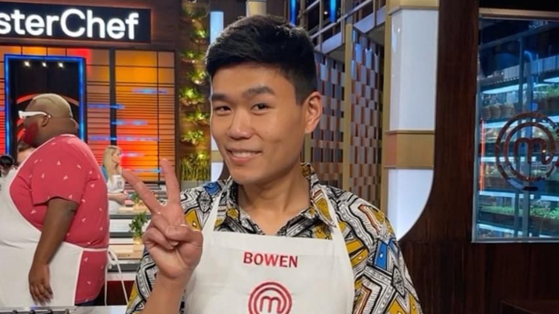 Bowen Li teamed up with Shanika for the tag team challenge (Image via Instagram/asianchefbowen)