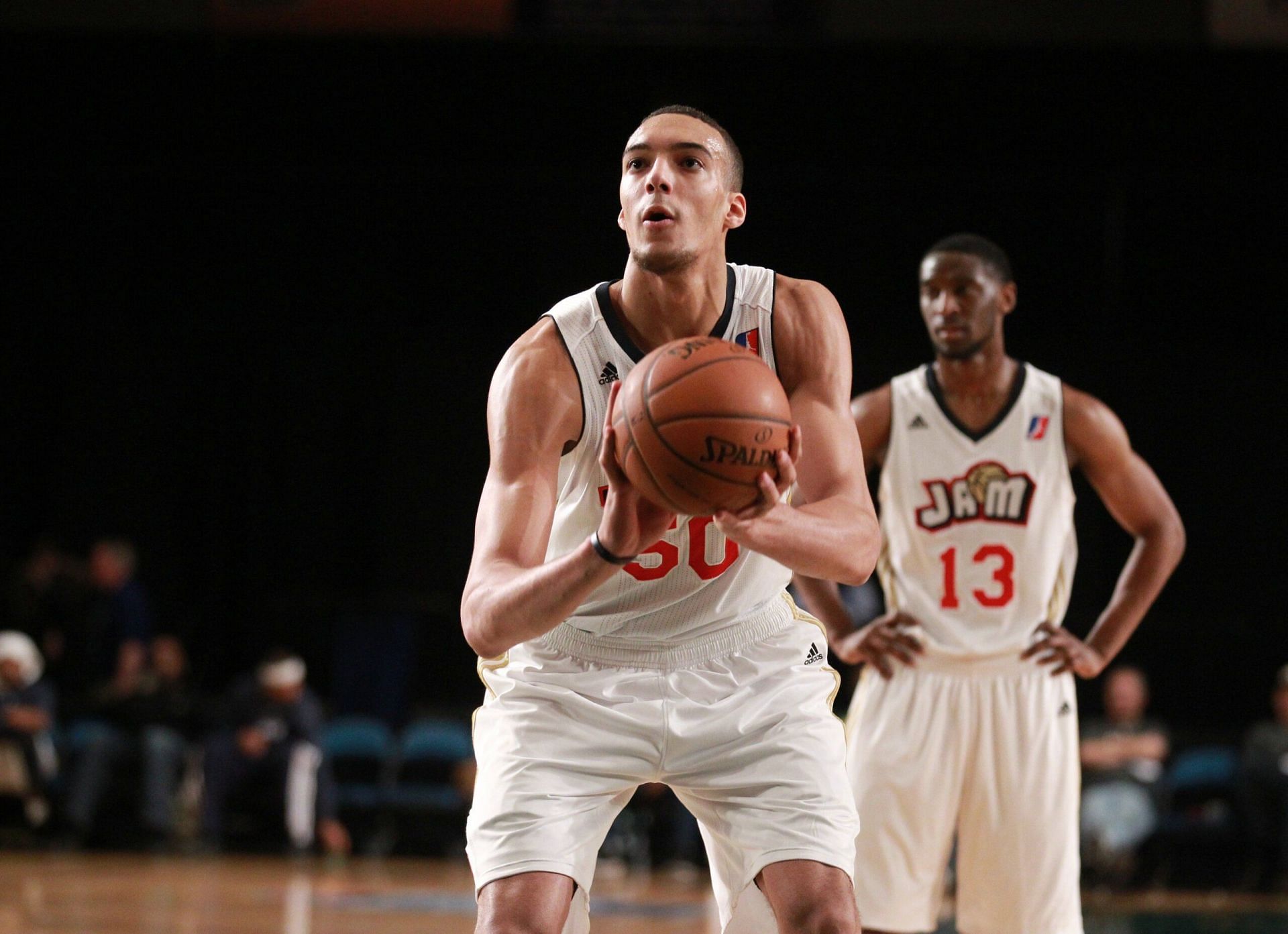 Rudy Gobert with the Bakersfield Jam in 2013-14