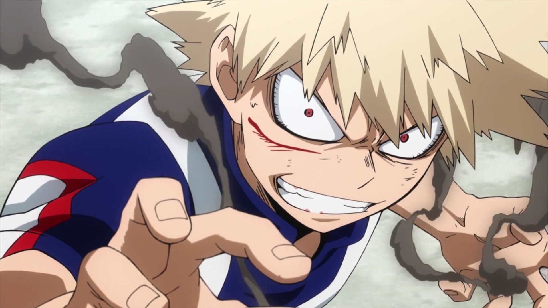 Bakugou as seen in the series&#039; anime (Image via bones Studio)