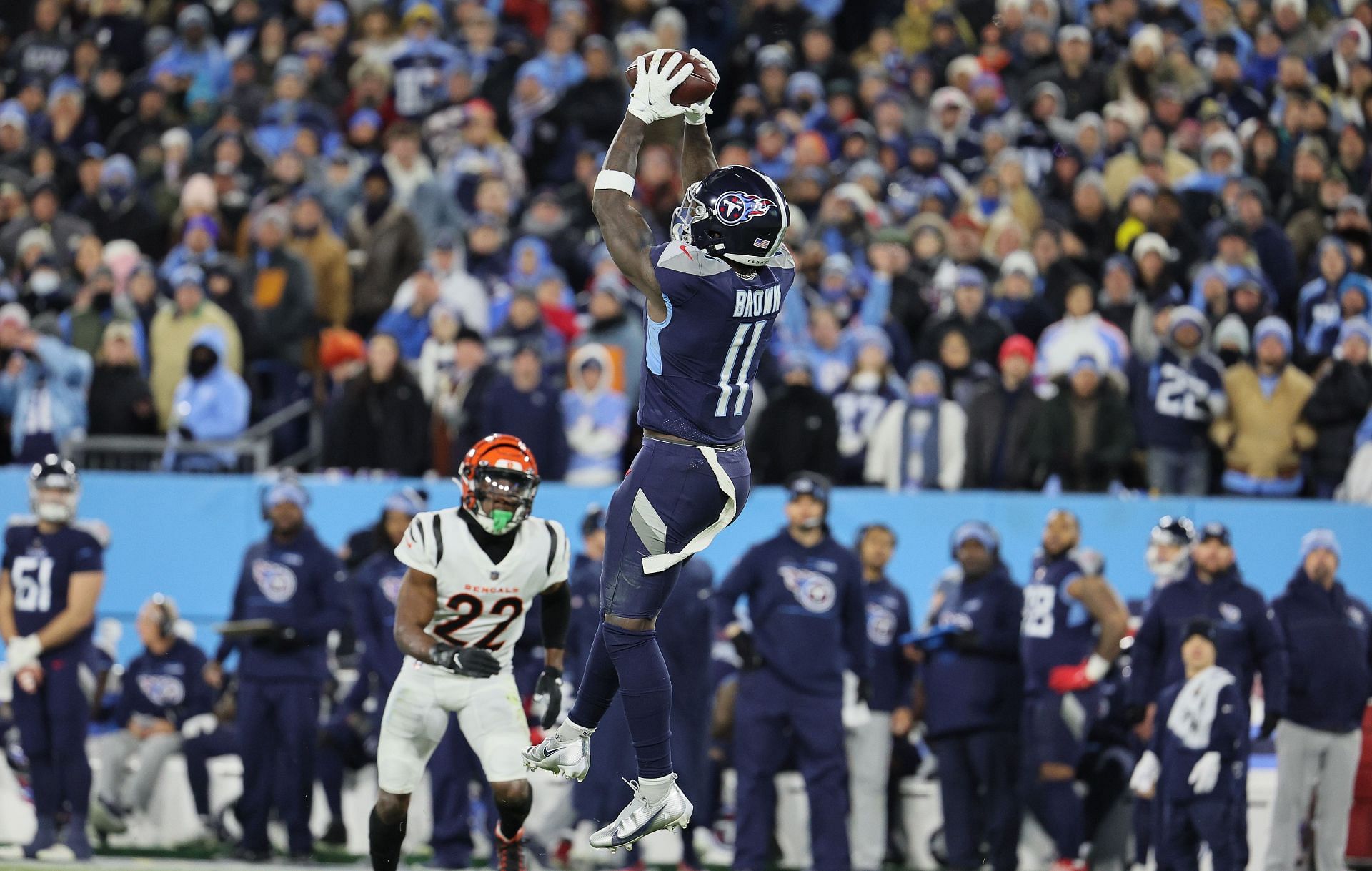 AFC Divisional Playoffs - Cincinnati Bengals v Tennessee Titans