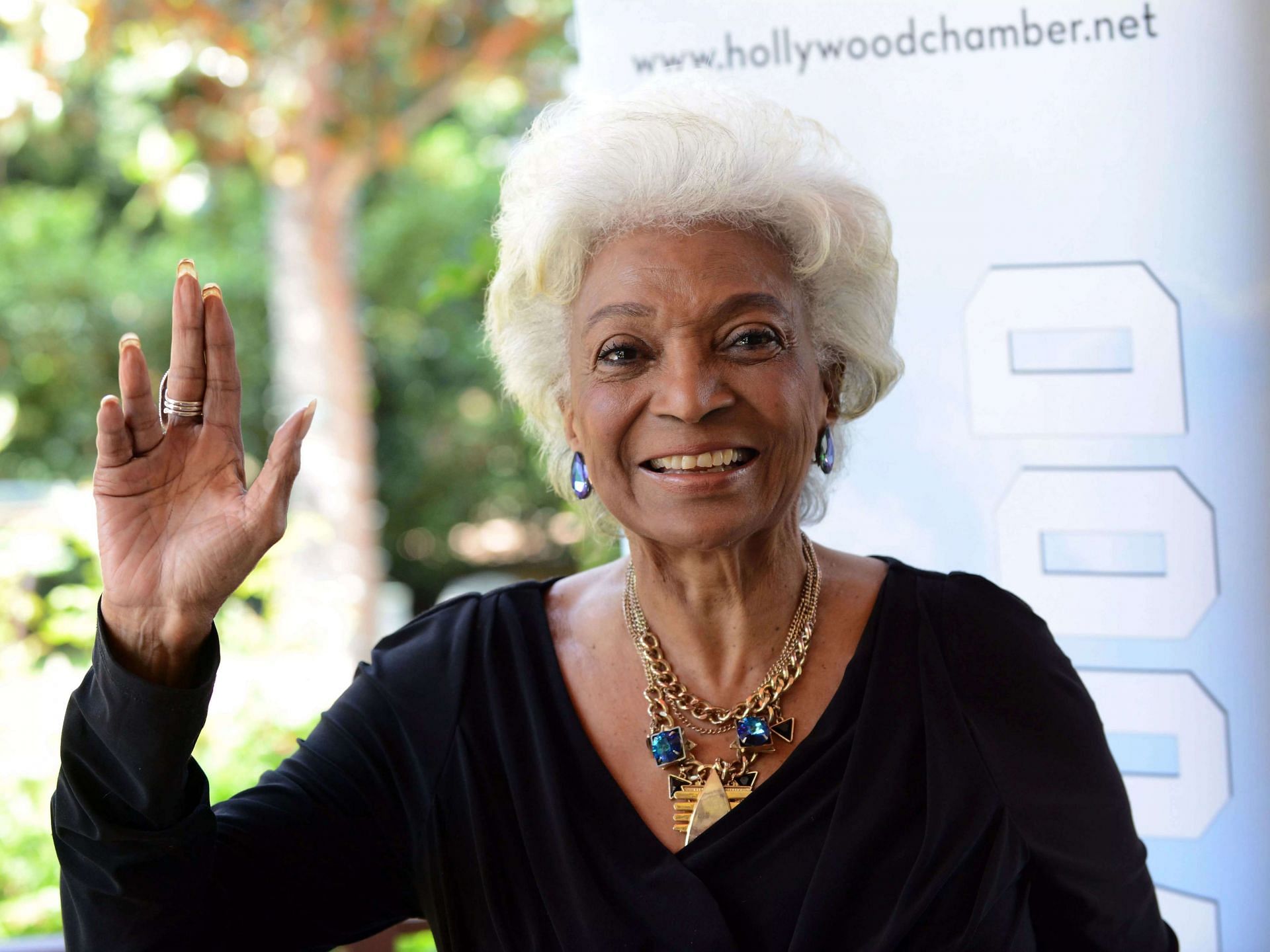 Nichelle Nichols in 2016 Heroes Of Hollywood Awards (Image via Albert L. Ortega/Getty Images)