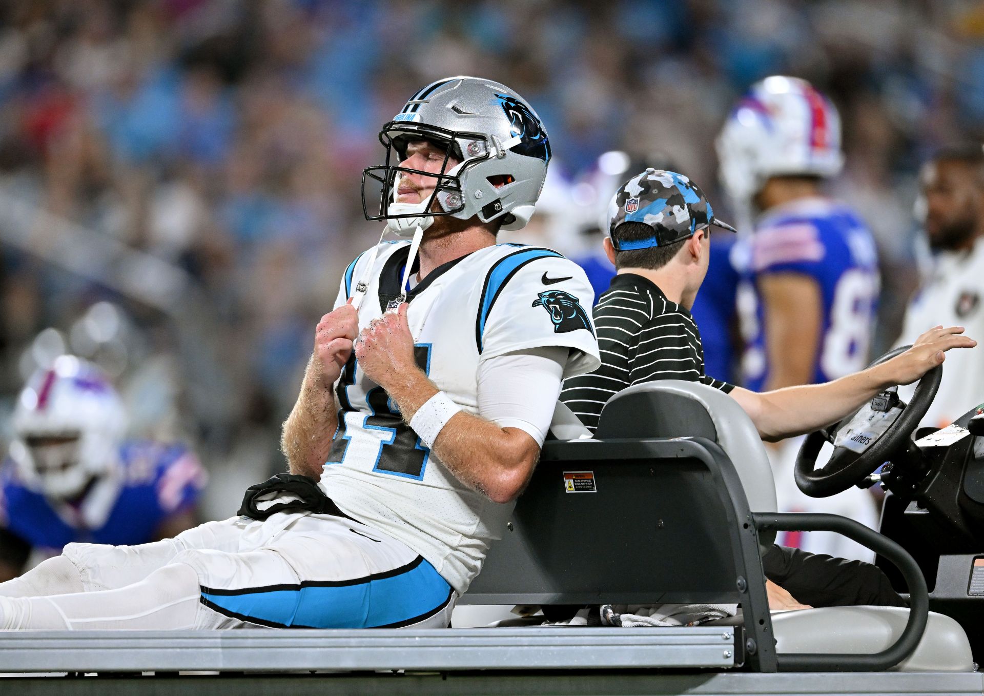 Carolina Panthers QB Sam Darnold