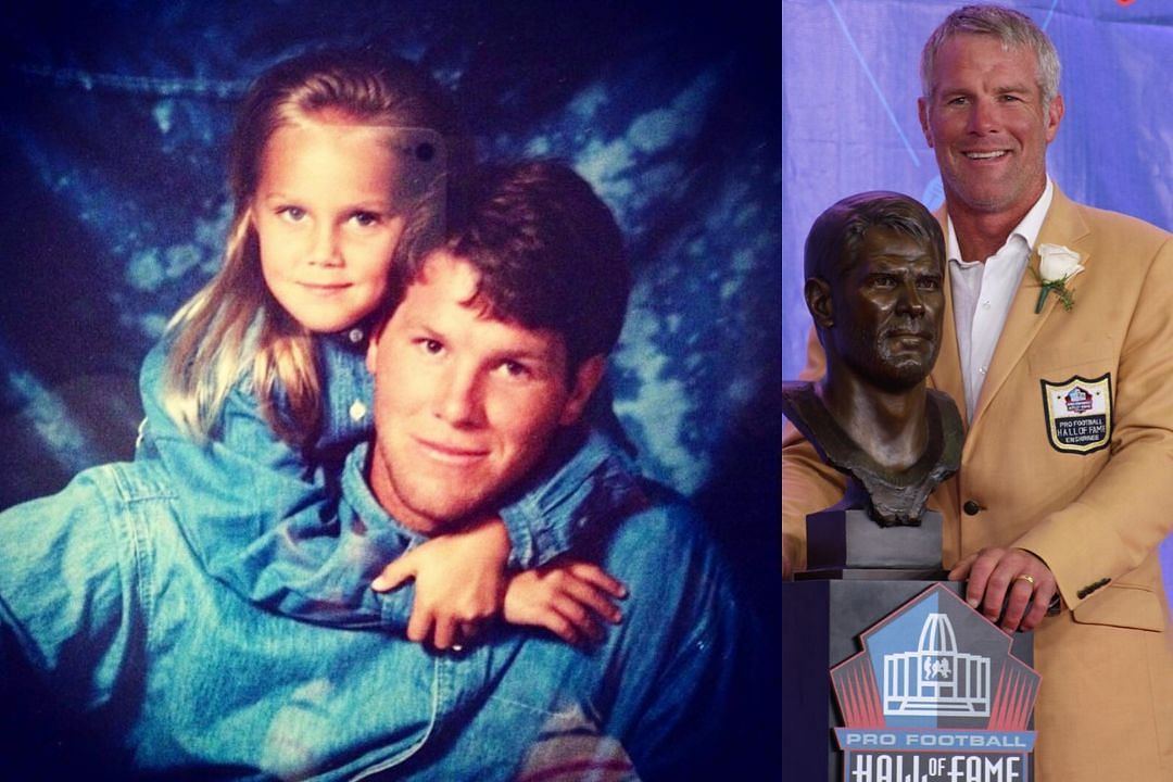 Brett Favre with his elder daughter, Brittany | Source: Instagram