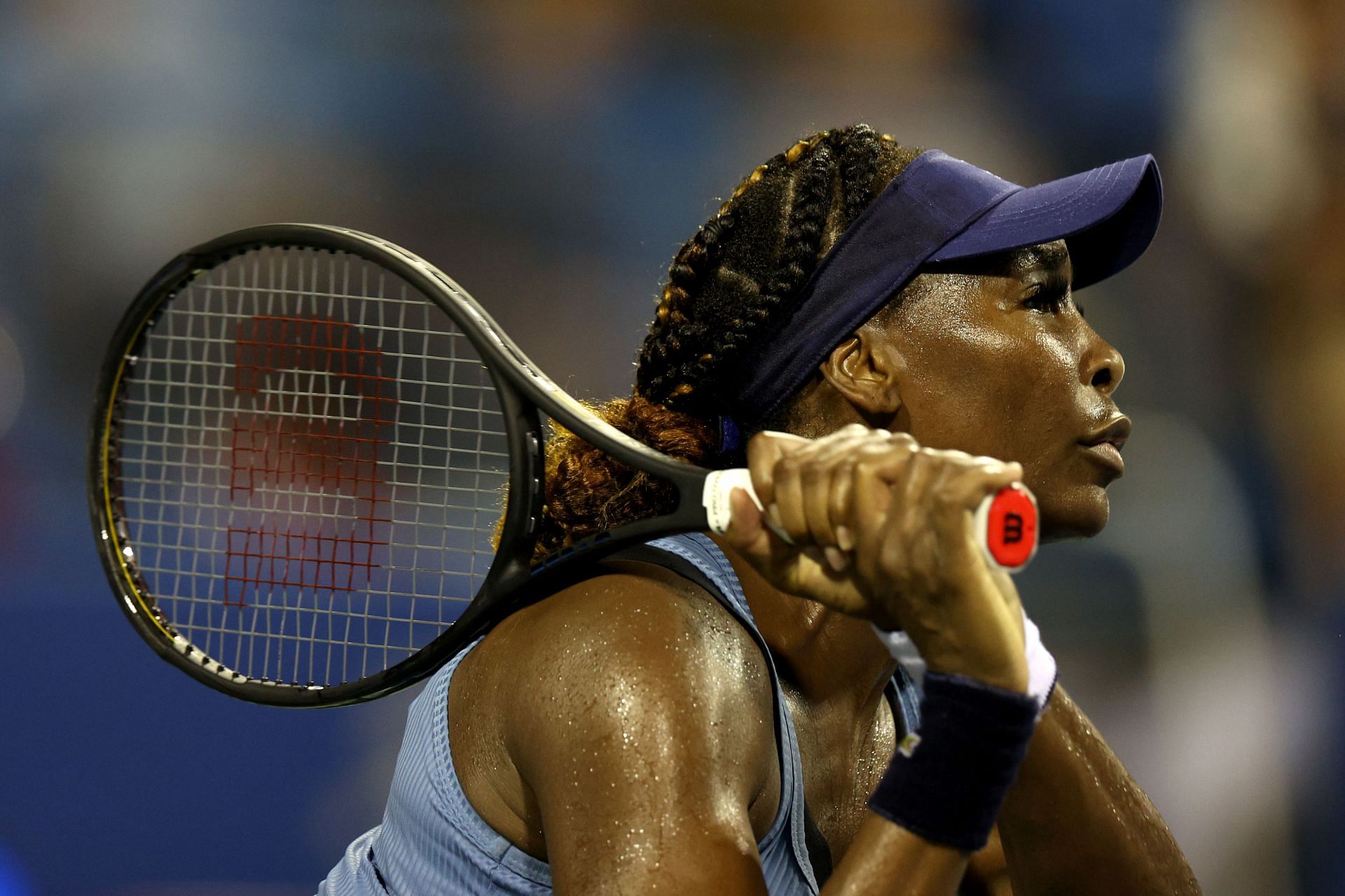 Venus Williams live in action at Citi Open