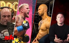 "He's been discussed on the Joe Rogan show" - Chael Sonnen explains how Andrew Tate checks all the boxes to be Jake Paul's next opponent