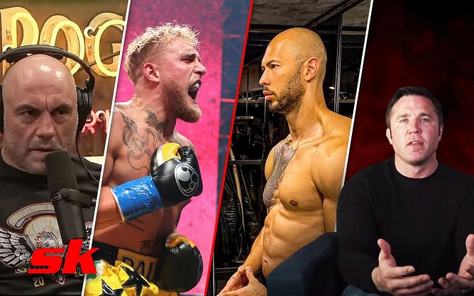 "He's been discussed on the Joe Rogan show" - Chael Sonnen explains how Andrew Tate checks all the boxes to be Jake Paul's next opponent
