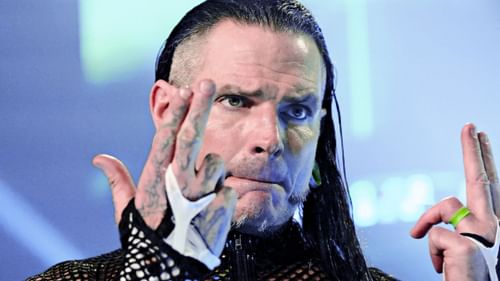 Jeff Hardy at an AEW Dynamite event in 2022