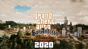 Big Smoke's order from GTA San Andreas recreated using Unreal Engine