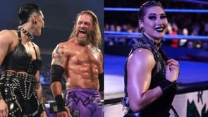 "Even Rhea Ripley getting me down under" - Edge sends a heartwarming message after RAW, references confrontation with The Judgment Day