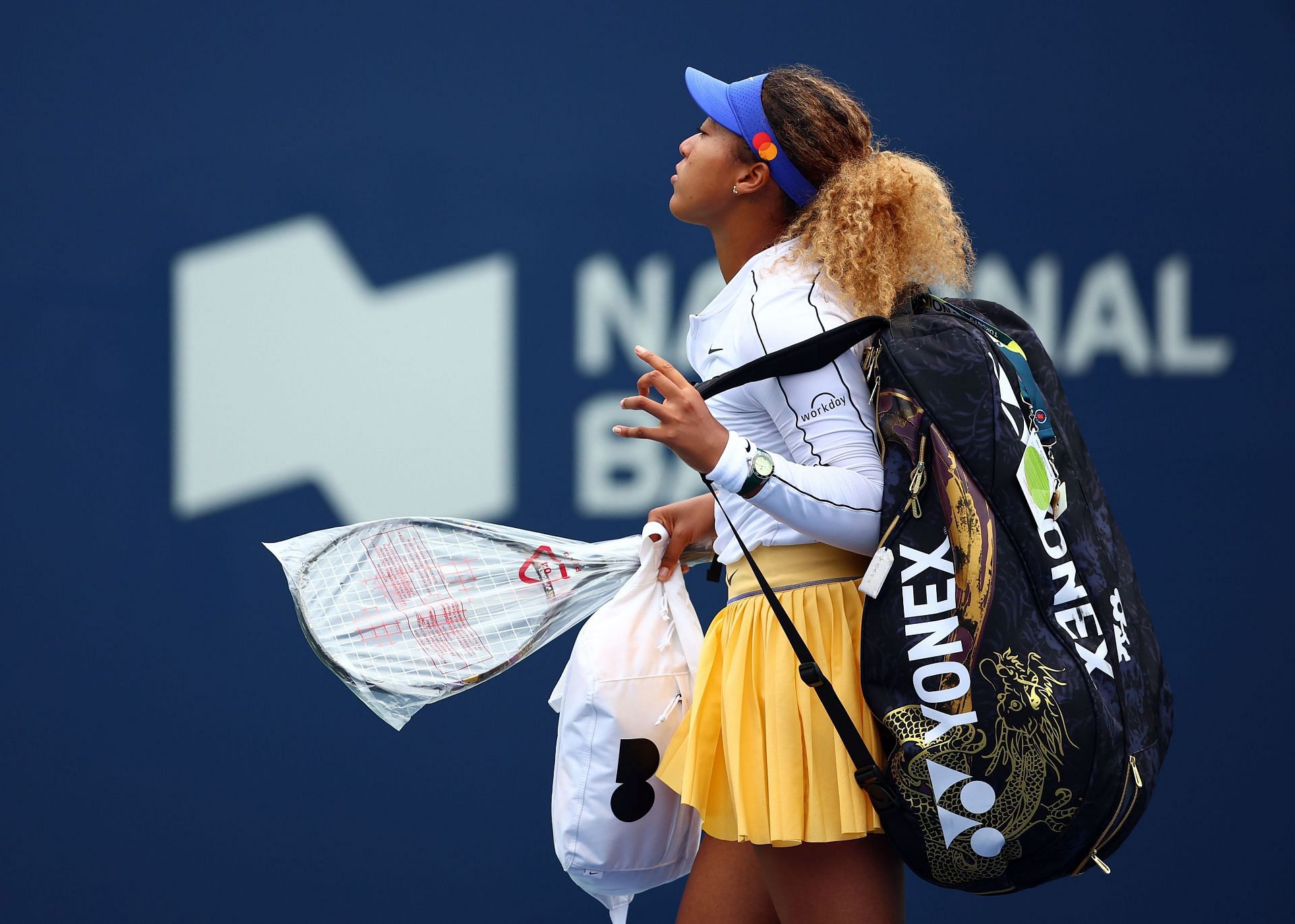 Naomi Osaka at the National Bank Open in Toronto.