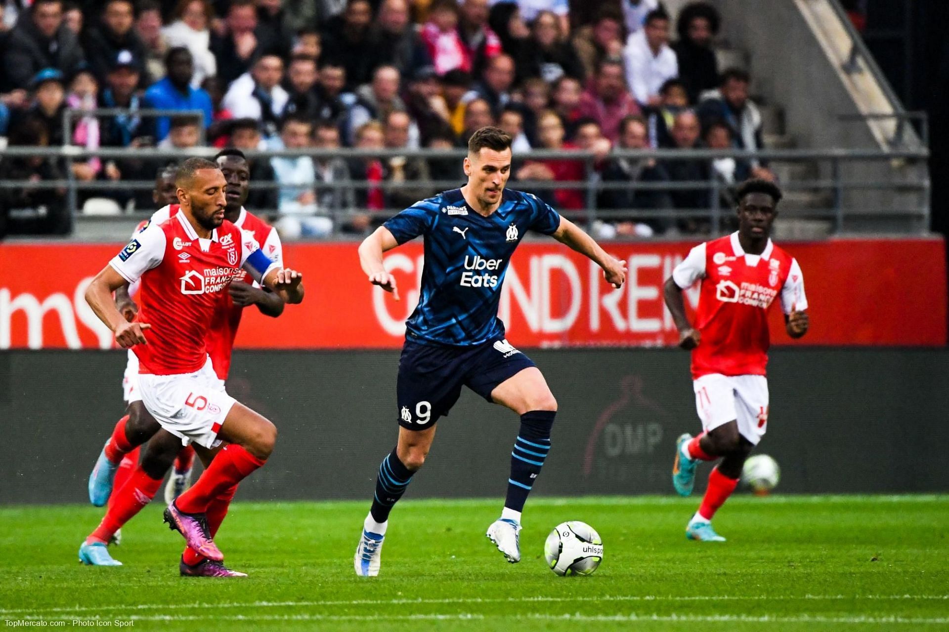 Marseille and Reims square off in their Ligue 1 opener on Sunday