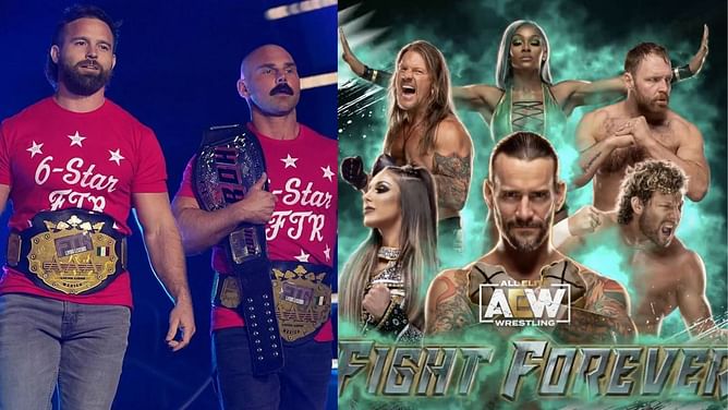 "What's the f*cking point" - Twitter erupts following FTR's rumored removal from AEW: Fight Forever