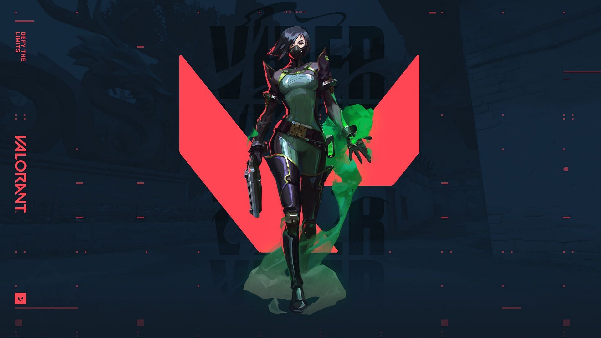 Viper&#039;s poisonous world is not so welcoming (Image via Riot Games)