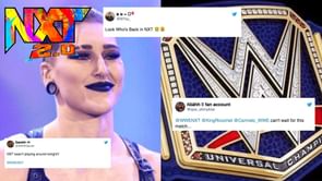 "This is how you do a Legends night!" - WWE Universe reacts to shock NXT returns of Rhea Ripley, Former Universal Champion, and many more.
