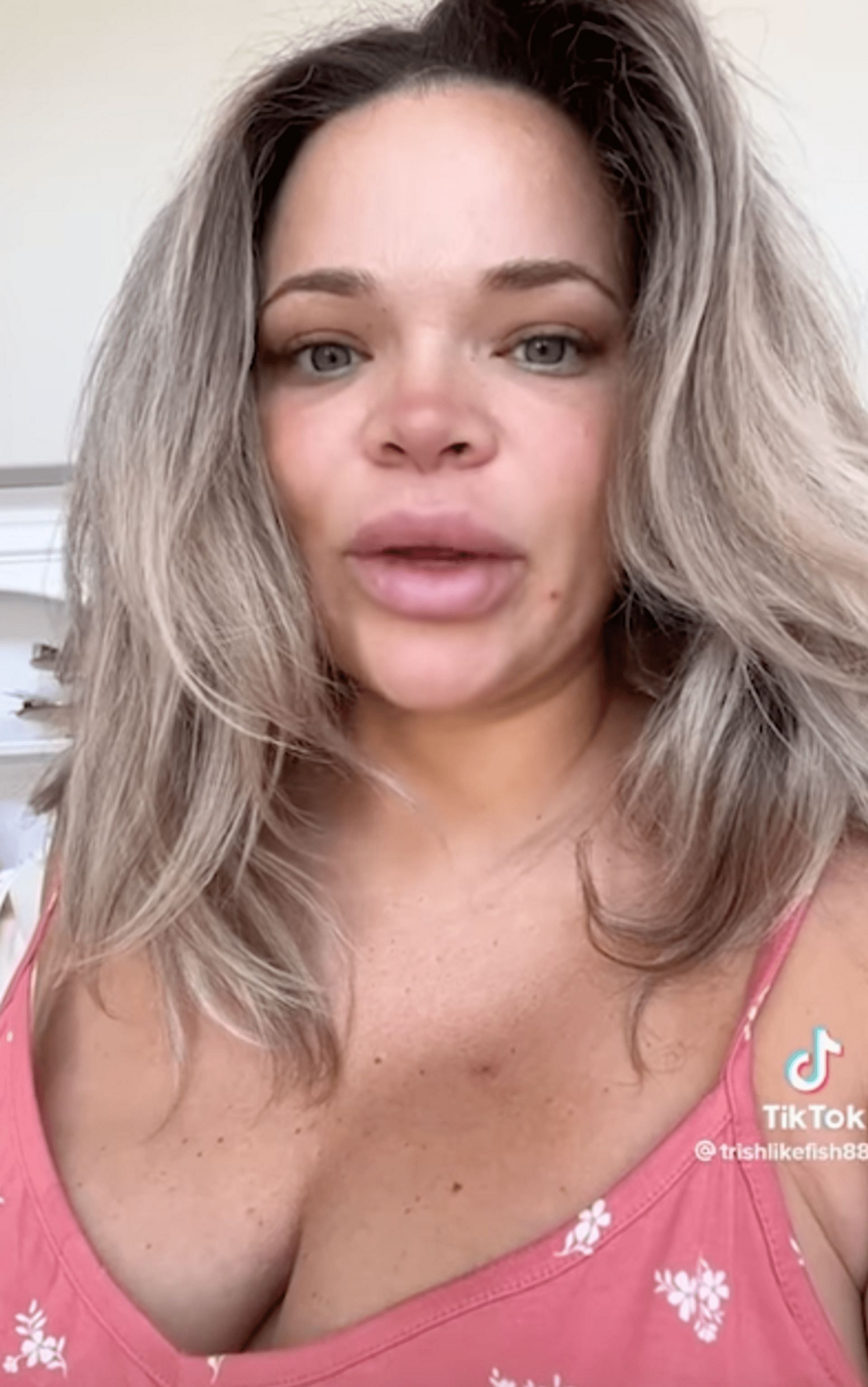 Trisha Paytas shares a video slamming Kevin, the ex-husband of Britney Spears. (Image via TikTok)