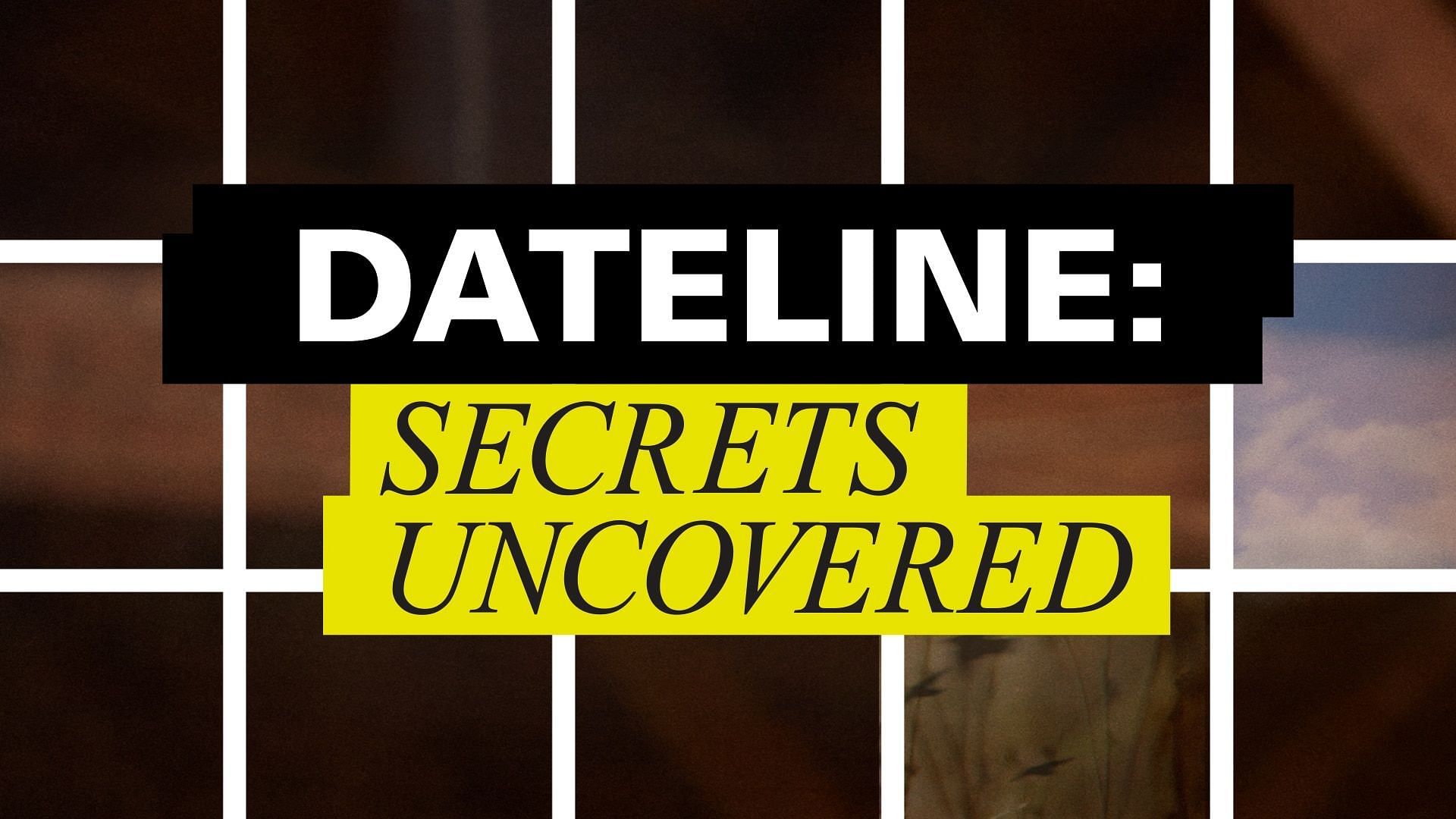Dateline: Secrets Uncovered on NBC (Image via NBC)