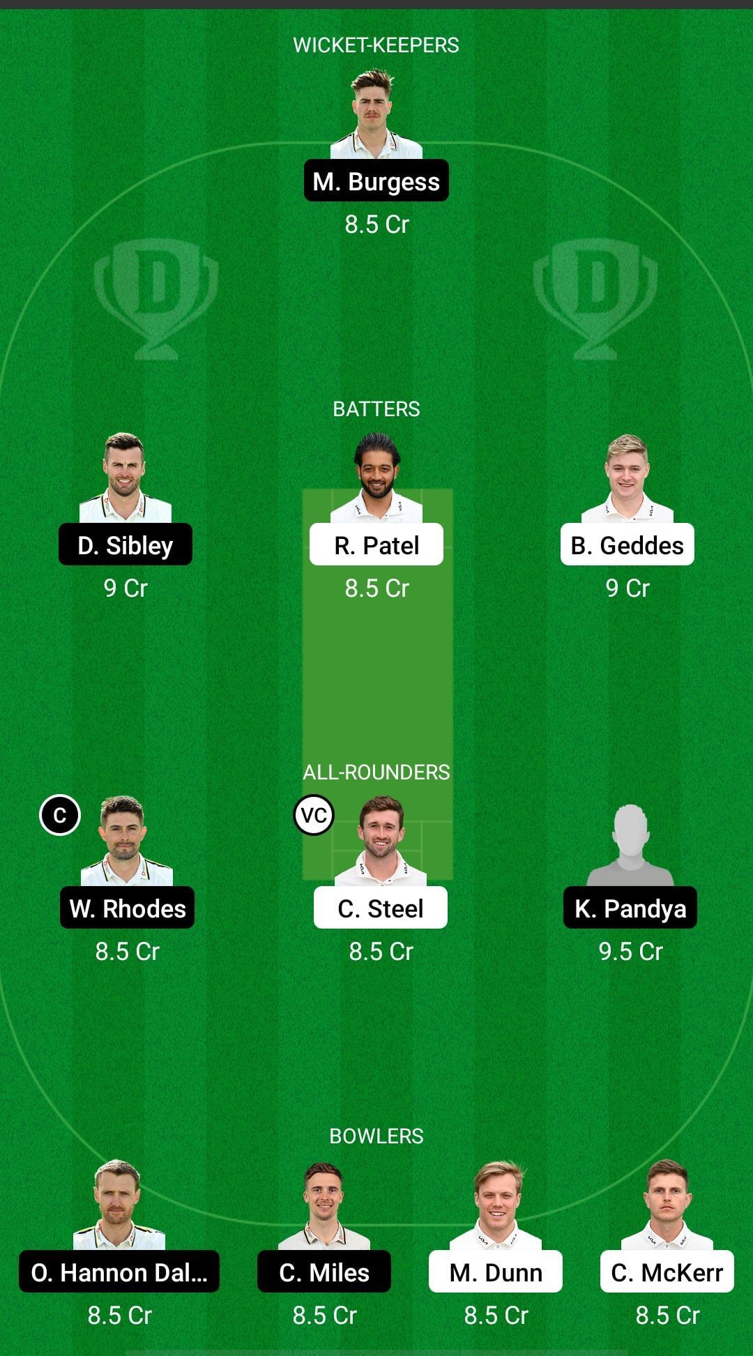 SUR vs WAS Dream11 Prediction - English Domestic One-Day Cup