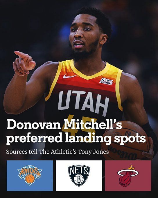 NBA Rumors: Is Donovan Mitchell to the Knicks or Nets inevitable?