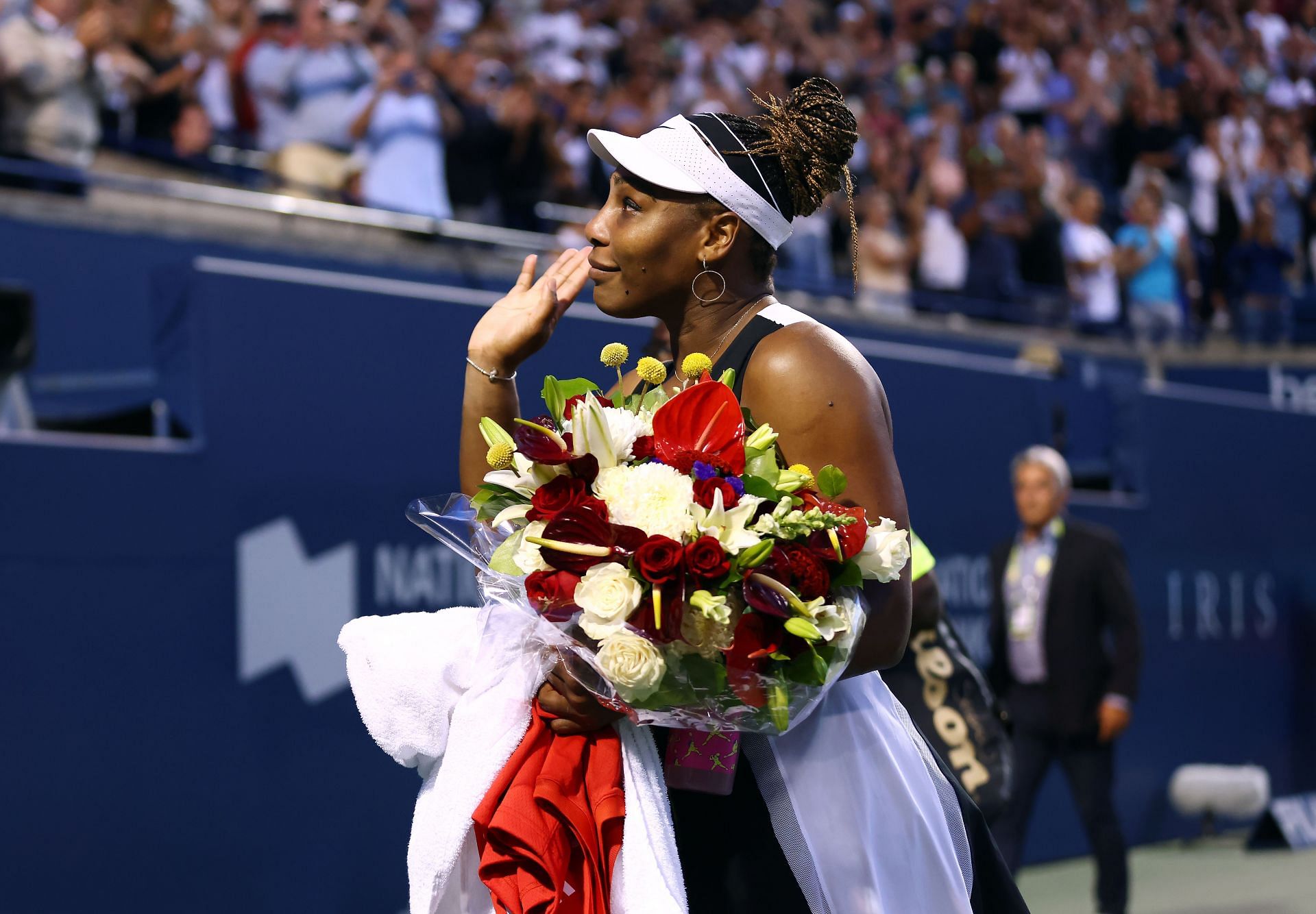 Serena Williams bids farewell to the Canadian Open crowd