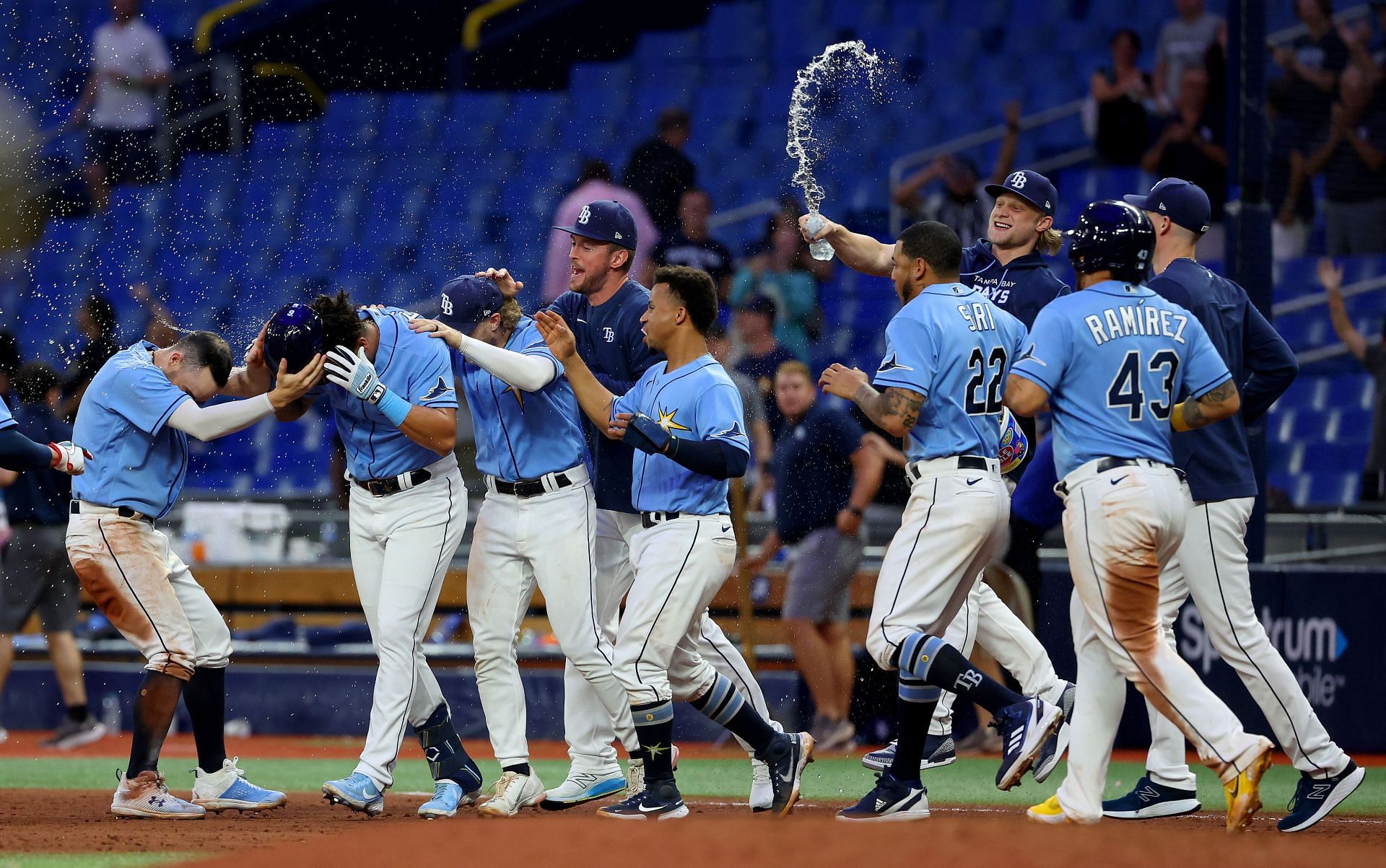 Los Angeles Angels v Tampa Bay Rays